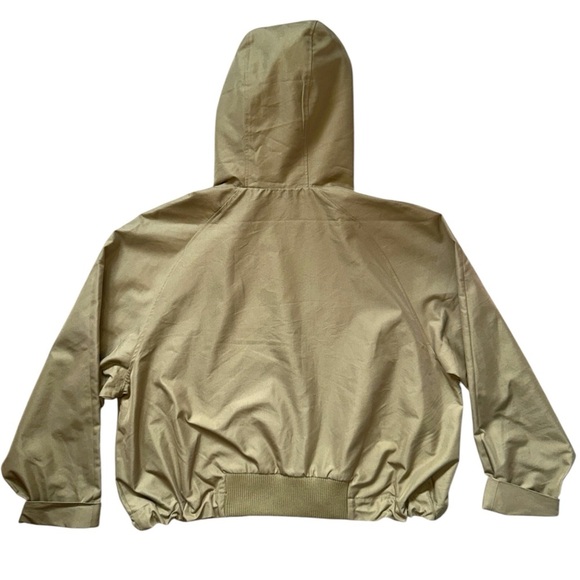 Steve Madden Olive Green Short Hooded Bomber Style Jacket New With Tags - Picture 4 of 9